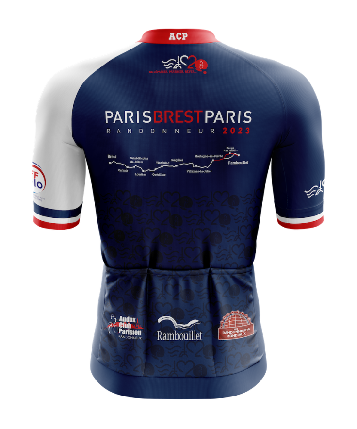 Le Maillot ParisBrestParis 2023 PARISBRESTPARIS